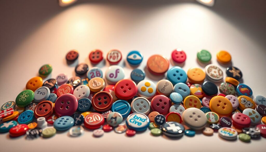 Kreative Eventgestaltung mit individuellen Buttons
