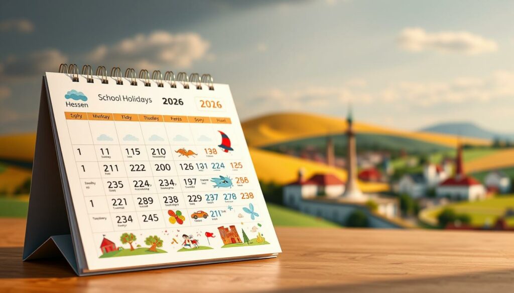 Ferien Hessen 2026 Schulferien Kalenderübersicht