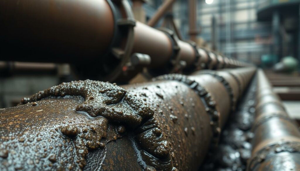 Rohrverschlammung in Leitungssystemen Rohrverschlammung in Leitungssystemen